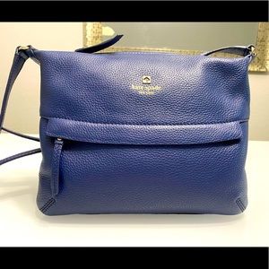 Kate spade blue crossbody bag
